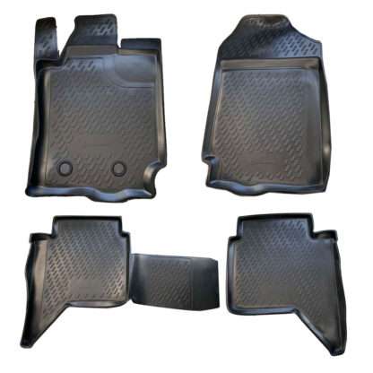 ΜΑΡΚΕ ΠΑΤΑΚΙΑ ΣΕ ΣΚΑΦΗ TPE ΛΑΣΤΙΧΟ ΓΙΑ FORD RANGER 4D 2011+ ΣΕ ΜΑΥΡΟ ΧΡΩΜΑ NOVLINE - 4 ΤΕΜ.
