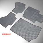 Cik - ΜΑΡΚΕ ΠΑΤΑΚΙΑ ΣΕ ΣΚΑΦΗ ΛΑΣΤΙΧΟ ΓΙΑ CITROEN C1 / PEUGEOT 107 / TOYOTA AYGO 2005-2014 ΣΕ ΜΑΥΡΟ ΧΡΩΜΑ ΧΩΡΙΣ ΚΟΥΜΠΩΜΑΤΑ - 4 ΤΕΜ. (RM.CI.0004/CK)