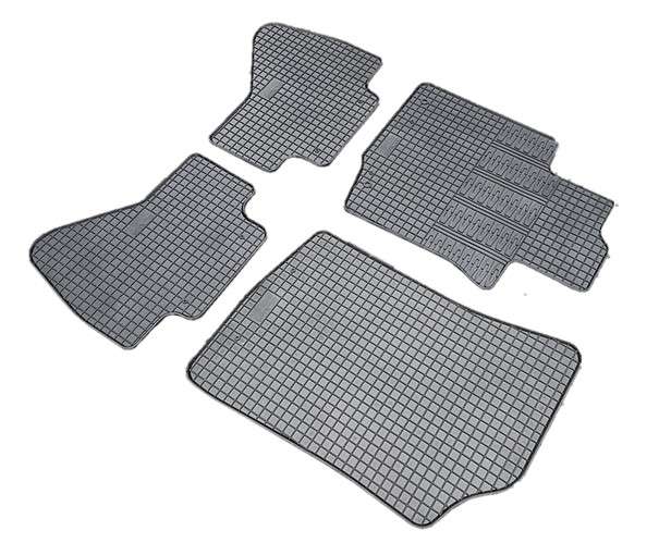 ΜΑΡΚΕ ΠΑΤΑΚΙΑ ΣΕ ΣΚΑΦΗ ΛΑΣΤΙΧΟ ΓΙΑ CITROEN C1 / PEUGEOT 107 / TOYOTA AYGO 2005-2014 ΣΕ ΜΑΥΡΟ ΧΡΩΜΑ ΧΩΡΙΣ ΚΟΥΜΠΩΜΑΤΑ CIK - 4 ΤΕΜ.