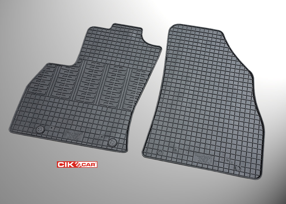 ΜΑΡΚΕ ΠΑΤΑΚΙΑ ΣΕ ΣΚΑΦΗ ΛΑΣΤΙΧΟ ΓΙΑ CITROEN JUMPY 2006-2016 / FIAT SCUDO 2006-2016 / PEUGEOT EXPERT 2006-2016 / TOYOTA PROACE 2013-2016 ΣΕ ΜΑΥΡΟ ΧΡΩΜΑ ΜΕ ΚΟΥΜΠΩΜΑΤΑ CIK - 3 ΤΕΜ.