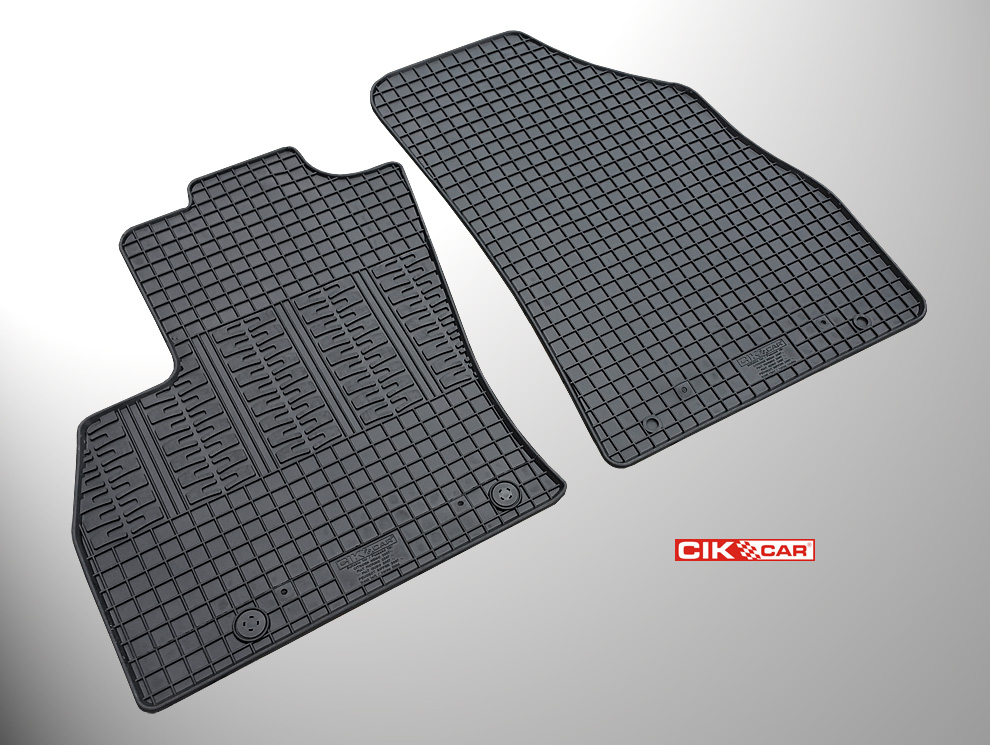 ΜΑΡΚΕ ΠΑΤΑΚΙΑ ΣΕ ΣΚΑΦΗ ΛΑΣΤΙΧΟ ΓΙΑ CITROEN JUMPY 2006-2016 / FIAT SCUDO 2006-2016 / PEUGEOT EXPERT 2006-2016 / TOYOTA PROACE 2013-2016 ΣΕ ΜΑΥΡΟ ΧΡΩΜΑ ΜΕ ΚΟΥΜΠΩΜΑΤΑ CIK - 3 ΤΕΜ.