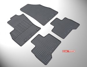 ΜΑΡΚΕ ΠΑΤΑΚΙΑ ΣΕ ΣΚΑΦΗ ΛΑΣΤΙΧΟ ΓΙΑ CITROEN NEMO MULTISPACE / PEUGEOT BIPPER TEPEE / FIAT QUBO 2008+ ΣΕ ΜΑΥΡΟ ΧΡΩΜΑ ΜΕ ΚΟΥΜΠΩΜΑΤΑ CIK – 4 ΤΕΜ.