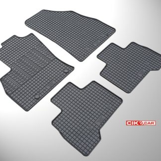 ΜΑΡΚΕ ΠΑΤΑΚΙΑ ΣΕ ΣΚΑΦΗ ΛΑΣΤΙΧΟ ΓΙΑ CITROEN NEMO MULTISPACE / PEUGEOT BIPPER TEPEE / FIAT QUBO 2008+ ΣΕ ΜΑΥΡΟ ΧΡΩΜΑ ΜΕ ΚΟΥΜΠΩΜΑΤΑ CIK - 4 ΤΕΜ.