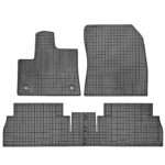 Cik - ΜΑΡΚΕ ΠΑΤΑΚΙΑ ΣΕ ΣΚΑΦΗ ΛΑΣΤΙΧΟ ΓΙΑ CITROEN BERLINGO 5ΘΕΣΙΟ 2018+ / OPEL COMBO E 5ΘΕΣΙΟ 2018+ / PEUGEOT RIFTER 5ΘΕΣΙΟ 2018+ ΣΕ ΜΑΥΡΟ ΧΡΩΜΑ ΜΕ ΣΤΡΟΓΓΥΛΑ ΚΟΥΜΠΩΜΑΤΑ - 4 ΤΕΜ. (RM.CI.0025/CK)