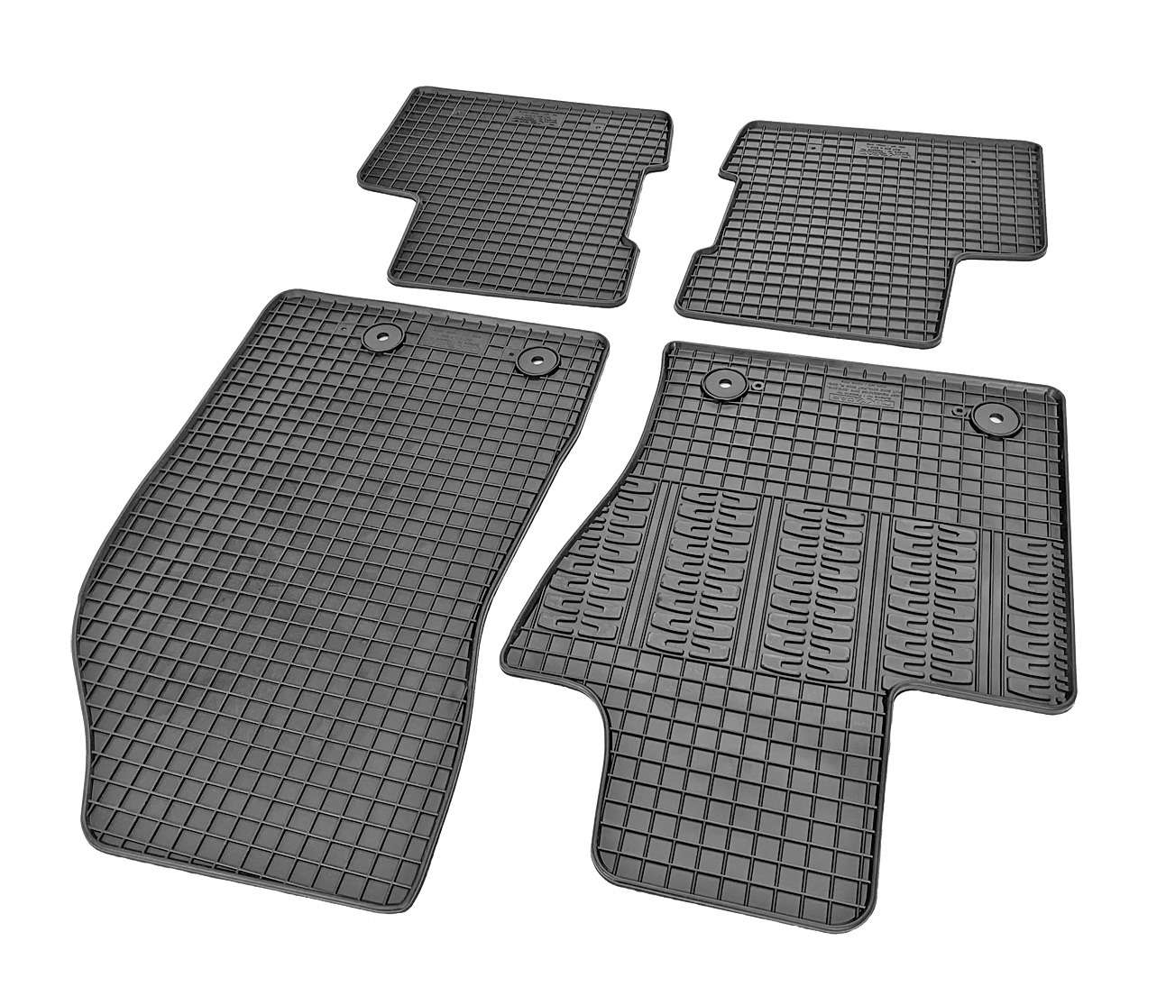 ΜΑΡΚΕ ΠΑΤΑΚΙΑ ΣΕ ΣΚΑΦΗ ΛΑΣΤΙΧΟ ΓΙΑ FIAT 500X 2014+ ΣΕ ΜΑΥΡΟ ΧΡΩΜΑ ΜΕ ΚΟΥΜΠΩΜΑΤΑ CIK - 4 ΤΕΜ.