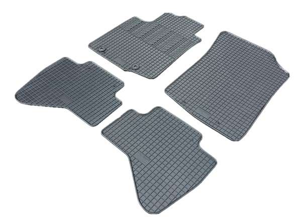 ΜΑΡΚΕ ΠΑΤΑΚΙΑ ΣΕ ΣΚΑΦΗ ΛΑΣΤΙΧΟ ΓΙΑ PEUGEOT 108 2014-2021 / CITROEN C1 2014-2021 ΣΕ ΜΑΥΡΟ ΧΡΩΜΑ ΜΕ ΚΟΥΜΠΩΜΑΤΑ CIK - 4 ΤΕΜ.