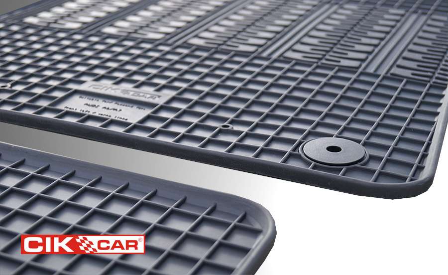 ΜΑΡΚΕ ΠΑΤΑΚΙΑ ΣΕ ΣΚΑΦΗ ΛΑΣΤΙΧΟ ΓΙΑ AUDI A6 2011-2018 / A7 2010-2018 ΣΕ ΜΑΥΡΟ ΧΡΩΜΑ ΜΕ ΚΟΥΜΠΩΜΑΤΑ CIK - 4 ΤΕΜ.