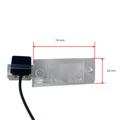 Κάμερα οπισθοπορείας για Vw PassatCaddy/ Jetta/ Touran/ T5/ Golf 5 Plus