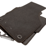 Πατάκια μοκέτα για VW Passat B6 / B7 (2005-2014) με οβάλ κουμπώματα - 4τμχ.