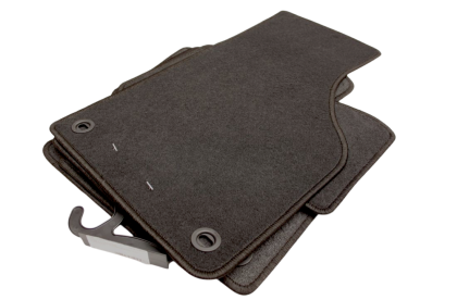 Πατάκια μοκέτα για VW Passat B6 / B7 (2005-2014) με οβάλ κουμπώματα - 4τμχ.