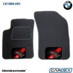 BMW E87 2004-2011 Μαρκέ Πατάκια Αυτοκινήτου μοκέτα Eco-Line 2τμχ της Cardex