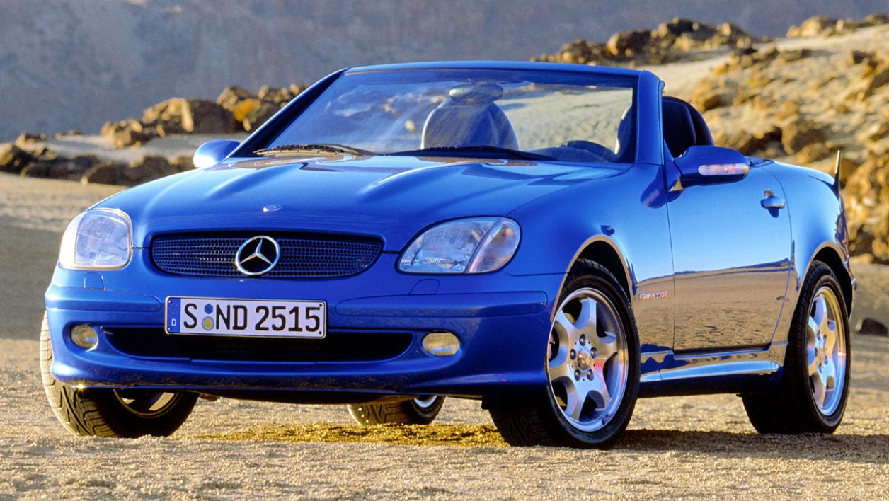 Κουκούλα αυτοκινήτου συμβατή με Mercedes-Benz SLK-Klasse (170) (09/96 - 01/04) αδιάβροχη και με επένδυση 4010x1715x1260-1284