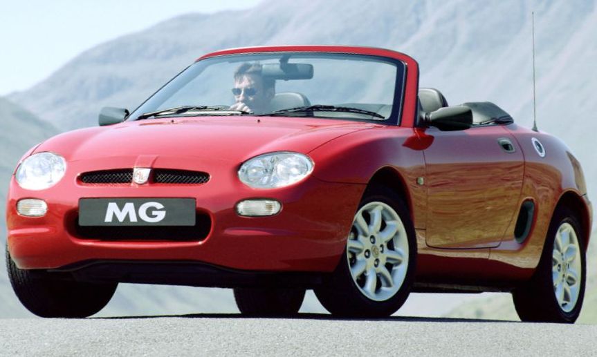 Κουκούλα αυτοκινήτου συμβατή με MG F (01/96 - 03/02) αδιάβροχη και με επένδυση 3913x1628x1259