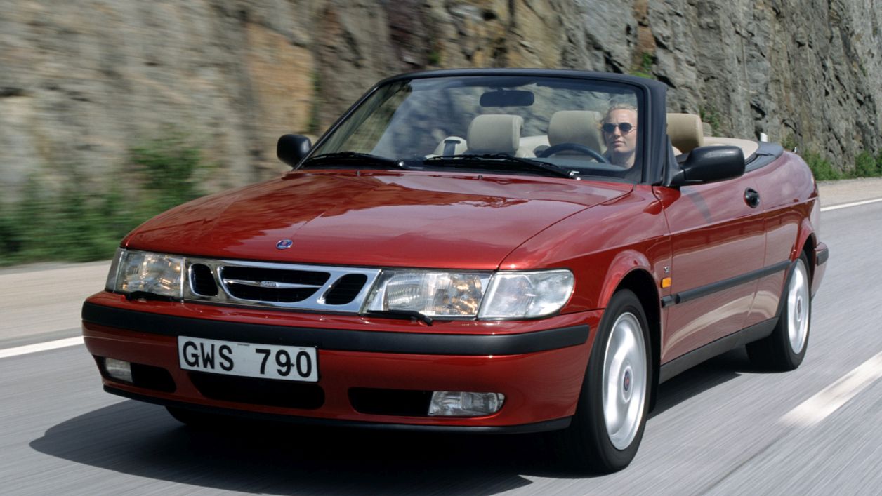 Κουκούλα αυτοκινήτου συμβατή με Saab 9-3 (I) Cabriolet (03/98 - 07/03) αδιάβροχη και με επένδυση 4639x1711-1948x1423