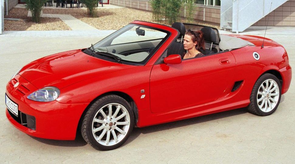 Κουκούλα αυτοκινήτου συμβατή με MG TF (03/02 - 09/05) αδιάβροχη και με επένδυση 3943x1628x1261