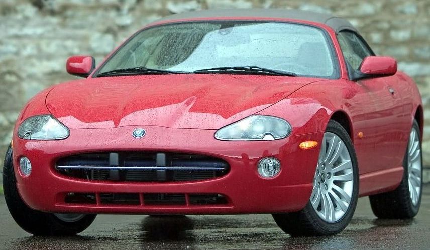 Κουκούλα αυτοκινήτου συμβατή με Jaguar XK8 (X100) Cabriolet (10/96 - 02/06) αδιάβροχη και με επένδυση 4776x1829x1306