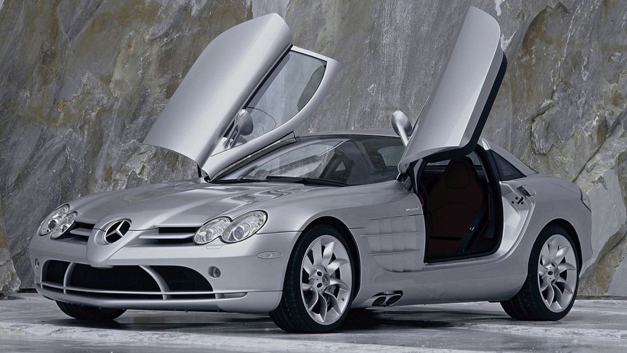 Κουκούλα αυτοκινήτου συμβατή με Mercedes-Benz SLR McLaren (199) Coupé (12/03 - 12/09) αδιάβροχη και με επένδυση 4656x1908x1251-1261