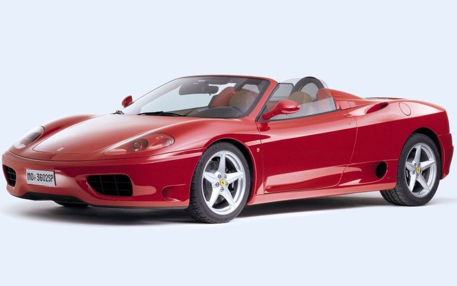 Κουκούλα αυτοκινήτου συμβατή με Ferrari 360 Spider (07/00 - 02/05) αδιάβροχη και με επένδυση 4477x1922x1235