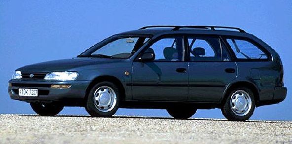 Κουκούλα αυτοκινήτου συμβατή με Toyota Corolla (E10) Combi (07/92 - 07/97) αδιάβροχη και με επένδυση 4260x1685x1425