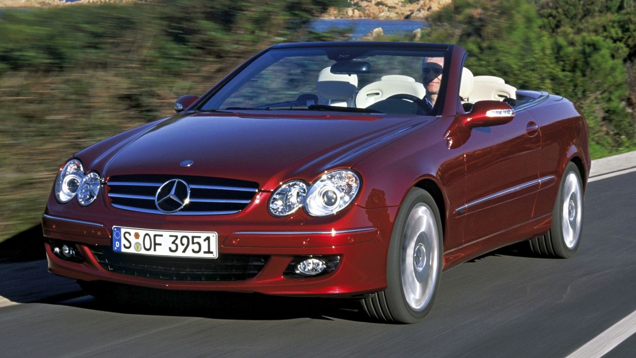 Κουκούλα αυτοκινήτου συμβατή με Mercedes-Benz CLK-Klasse (209) Cabriolet (03/03 - 01/10) αδιάβροχη και με επένδυση 4652x1740x1413