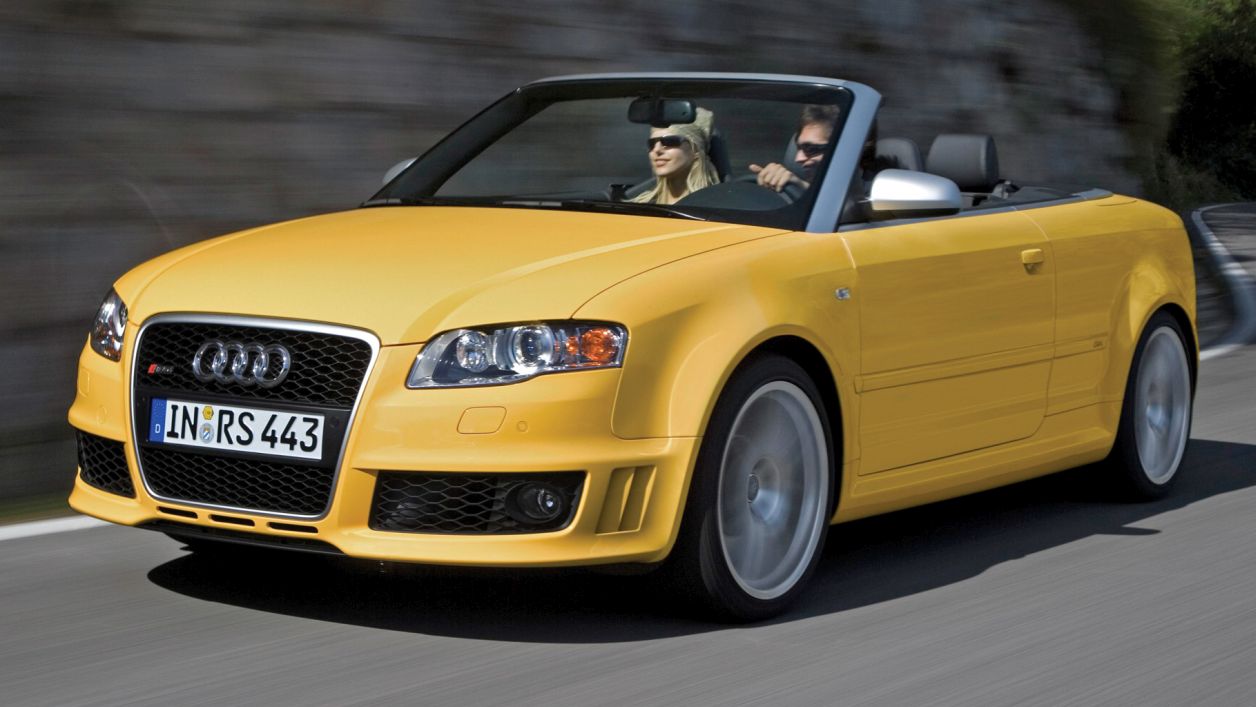 Κουκούλα αυτοκινήτου συμβατή με Audi RS4 (B7) Cabriolet (05/06 - 02/09) αδιάβροχη και με επένδυση 4555x1814x1391