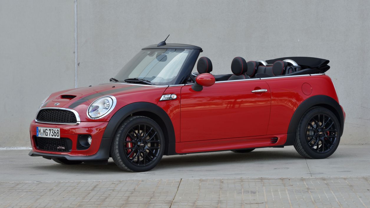Κουκούλα αυτοκινήτου συμβατή με MINI MINI (R57) John Cooper Works Cabrio (03/09 - 10/15) αδιάβροχη και με επένδυση 3729x1683x1414