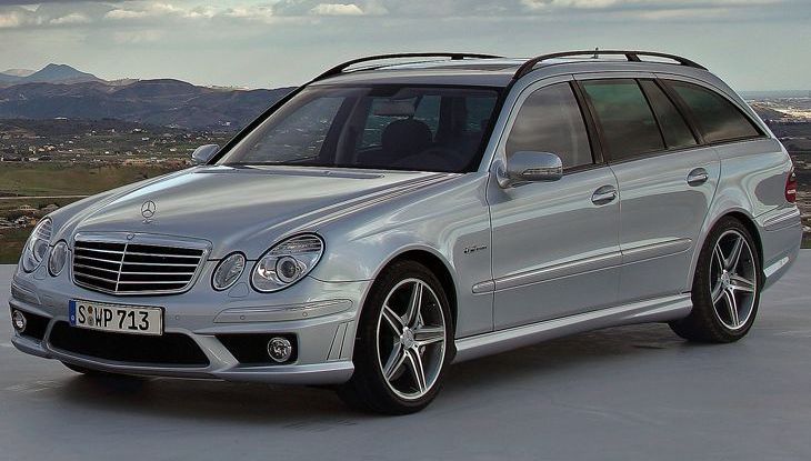 Κουκούλα αυτοκινήτου συμβατή με Mercedes-Benz E-Klasse (211) AMG T-Modell (10/03 - 08/09) αδιάβροχη και με επένδυση 4918x1830x1498