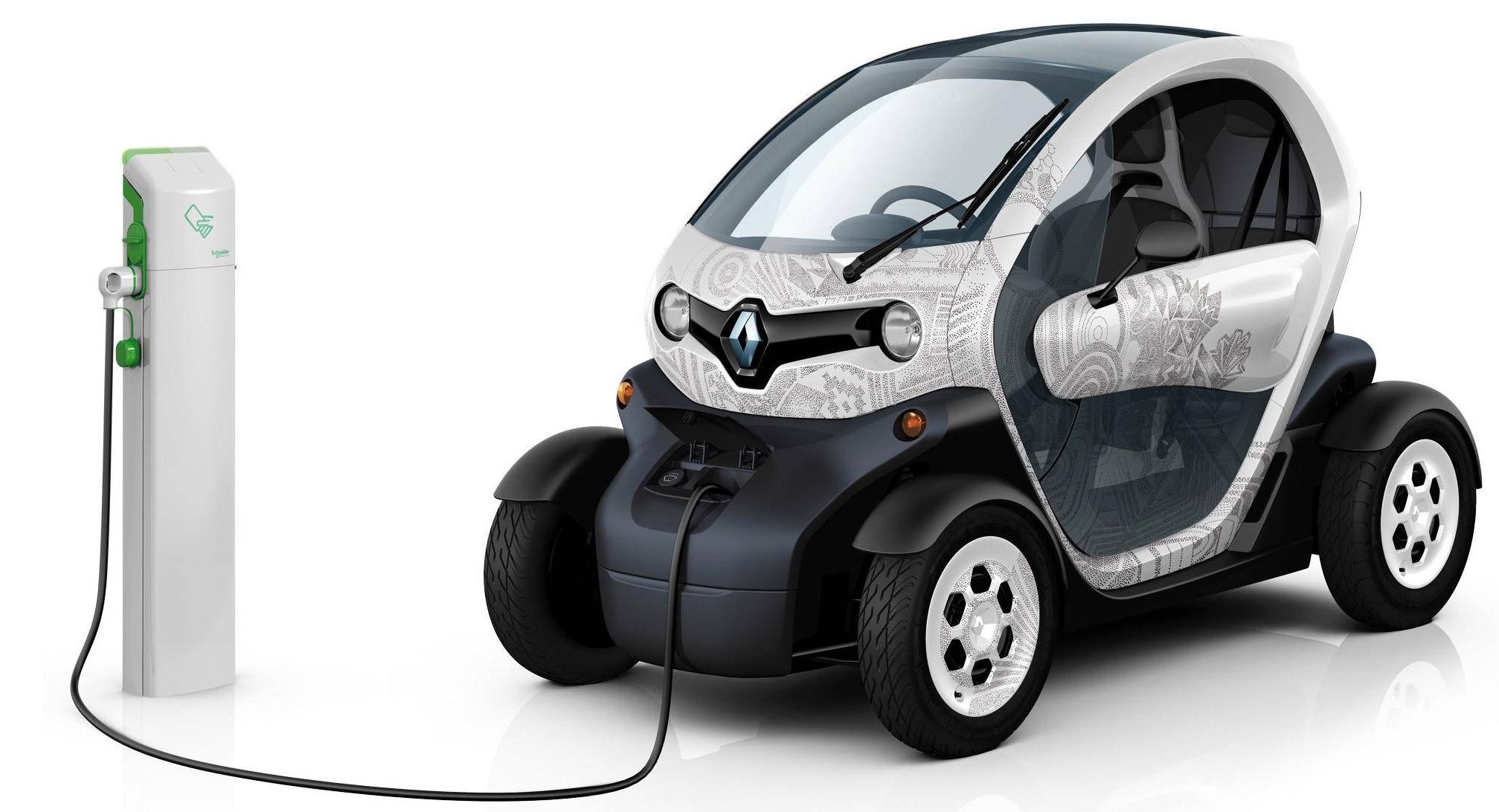 Κουκούλα αυτοκινήτου συμβατή με Renault Twizy (L6e-BP) (ab 04/12) ( - ) αδιάβροχη και με επένδυση 2335x1237x1454