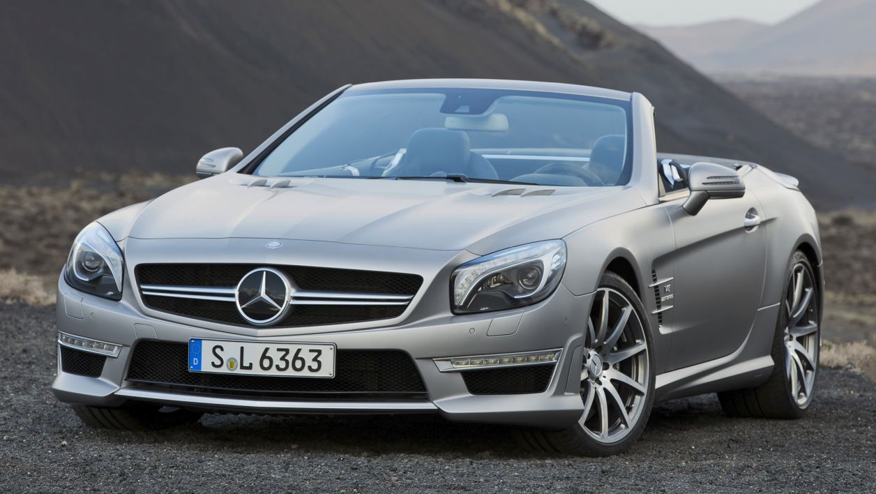 Κουκούλα αυτοκινήτου συμβατή με Mercedes-Benz SL-Klasse (231) AMG (03/12 - 01/16) αδιάβροχη και με επένδυση 4633x1877x1300-1315