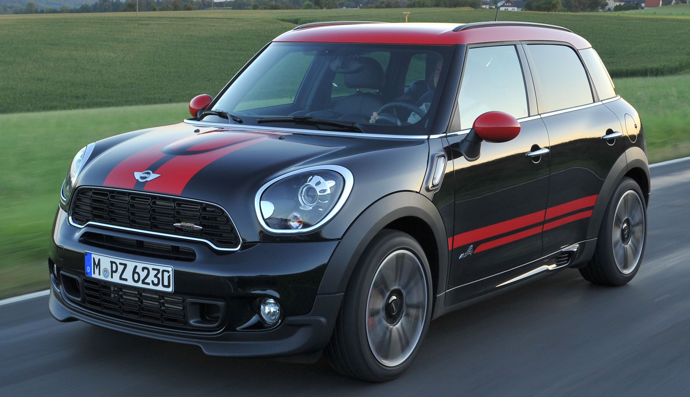 Κουκούλα αυτοκινήτου συμβατή με MINI Countryman (R60) John Cooper Works (10/12 - 11/16) αδιάβροχη και με επένδυση 4110x1789x1561