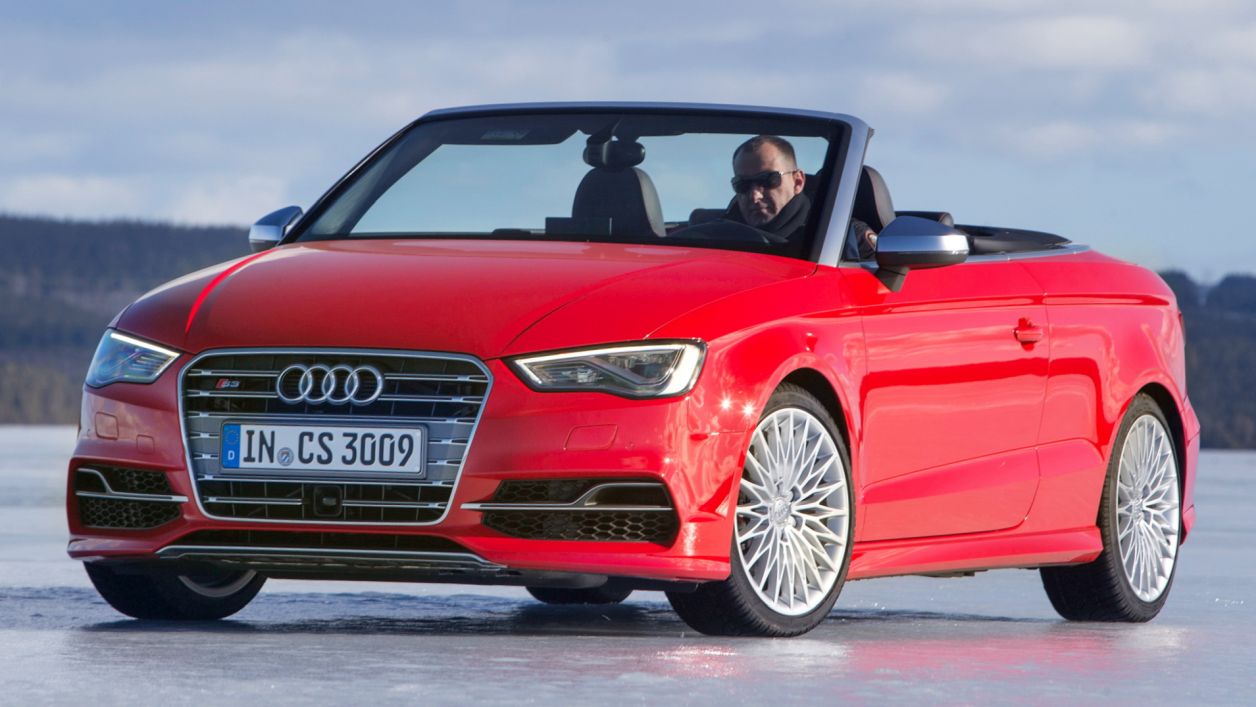 Κουκούλα αυτοκινήτου συμβατή με Audi S3 (8V) Cabriolet (06/14 - 05/16) αδιάβροχη και με επένδυση 4430x1793x1390