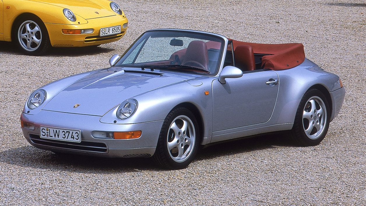Κουκούλα αυτοκινήτου συμβατή με Porsche 911 (993) Carrera Cabriolet (03/94 - 04/98) αδιάβροχη και με επένδυση 4245x1795x1300