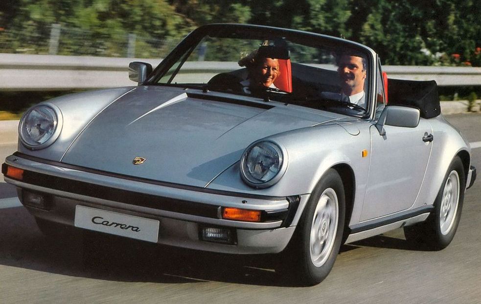 Κουκούλα αυτοκινήτου συμβατή με Porsche 911 (G-Serie) Carrera Cabriolet (08/83 - 12/89) αδιάβροχη και με επένδυση 4291x1652x1320