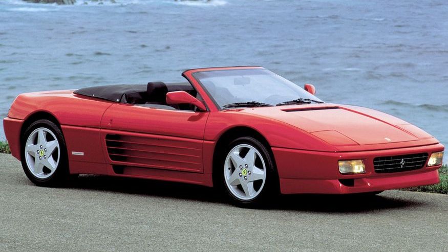 Κουκούλα αυτοκινήτου συμβατή με Ferrari 348 Spider (04/93 - 06/95) αδιάβροχη και με επένδυση 4230x1894x1170
