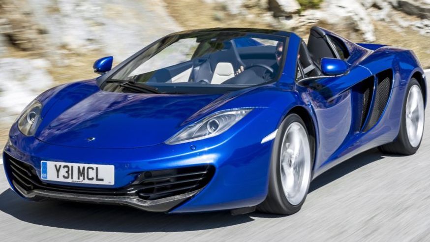 Κουκούλα αυτοκινήτου συμβατή με McLaren 12C Spider (03/13 - 04/14) αδιάβροχη και με επένδυση 4509x1908x1203