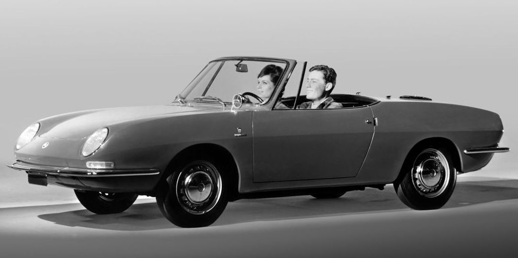 Κουκούλα αυτοκινήτου συμβατή με Fiat 850 (100G) Spider (03/65 - 04/68) αδιάβροχη και με επένδυση 3780x1500x1220