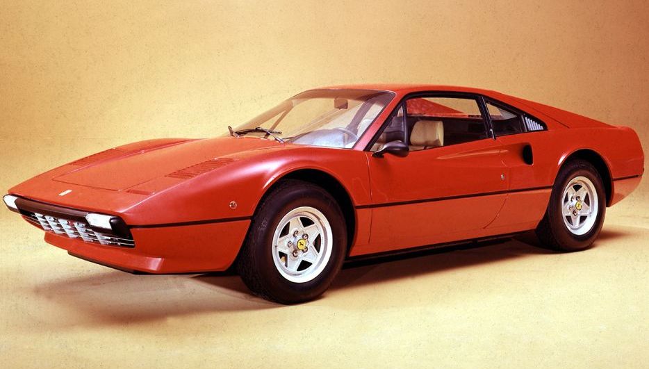 Κουκούλα αυτοκινήτου συμβατή με Ferrari 308 GTB (06/75 - 07/85) αδιάβροχη και με επένδυση 4230x1720x1120