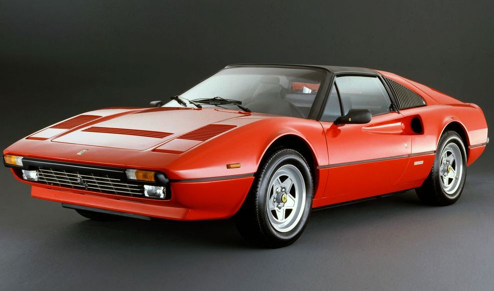 Κουκούλα αυτοκινήτου συμβατή με Ferrari 308 GTS (06/75 - 07/85) αδιάβροχη και με επένδυση 4230x1720x1120