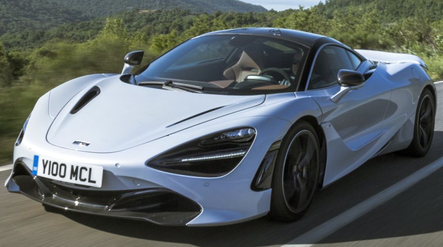Κουκούλα αυτοκινήτου συμβατή με McLaren 720S (03/17 - 04/23) αδιάβροχη και με επένδυση 4544x2161x1196
