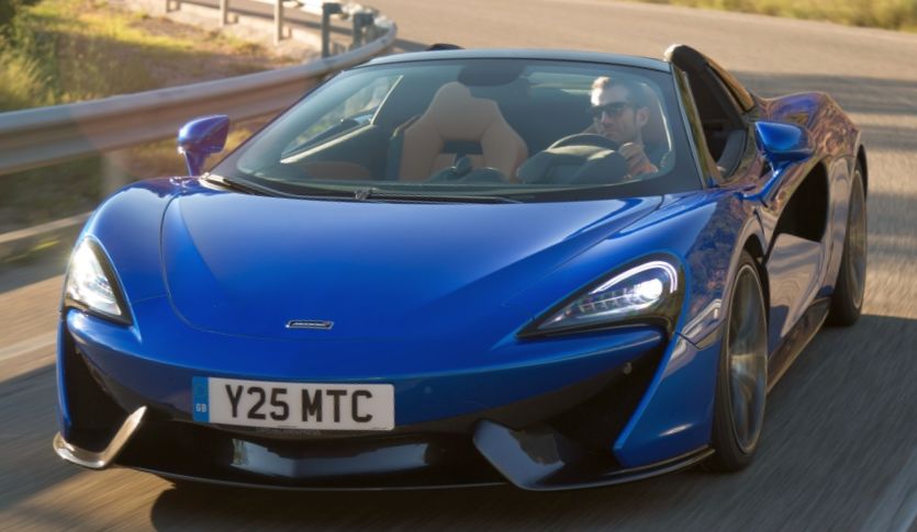 Κουκούλα αυτοκινήτου συμβατή με McLaren 570S Spider (08/17 - 02/21) αδιάβροχη και με επένδυση 4530x1930x1202