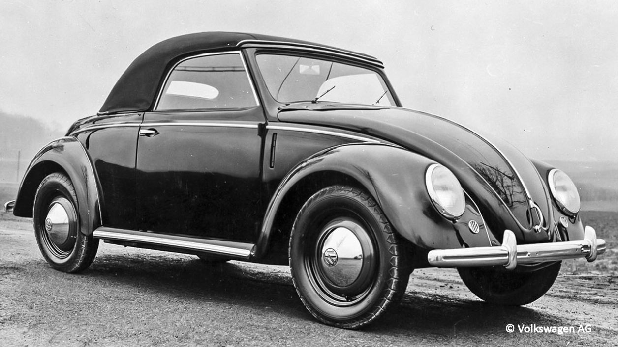 Κουκούλα αυτοκινήτου συμβατή με VW Käfer 1100 Cabriolet Hebmüller (03/49 - 12/52) αδιάβροχη και με επένδυση 4070x1540x1550