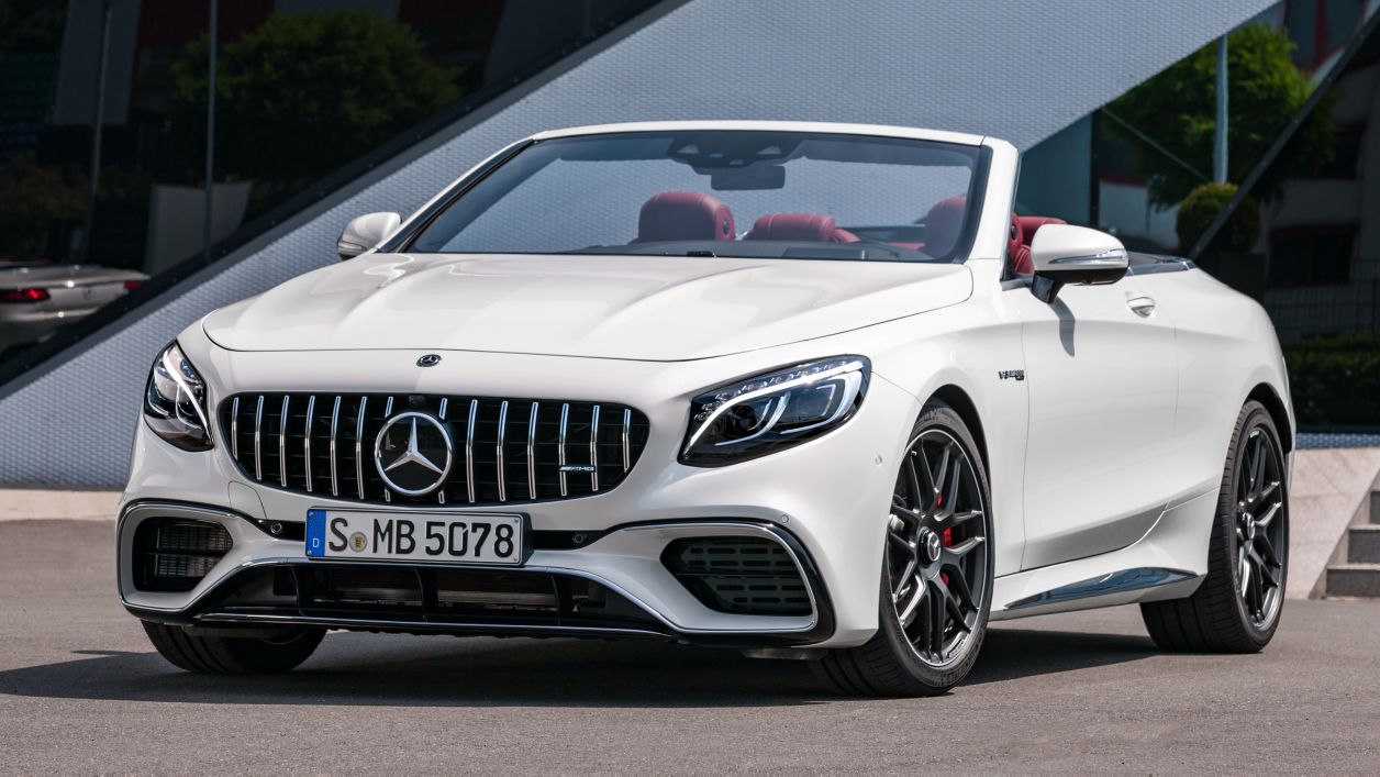 Κουκούλα αυτοκινήτου συμβατή με Mercedes-Benz S-Klasse (217) AMG Cabriolet (04/16 - 09/20) αδιάβροχη και με επένδυση 5051x1913x1418-1428