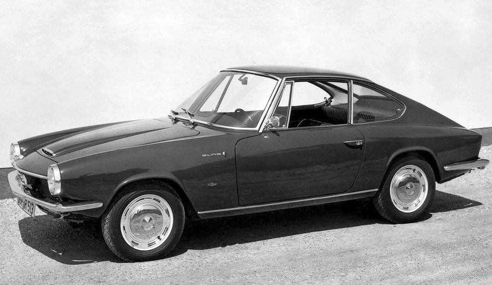 Κουκούλα αυτοκινήτου συμβατή με Glas GT Coupé (03/64 - 12/67) αδιάβροχη και με επένδυση 4050x1550x1280