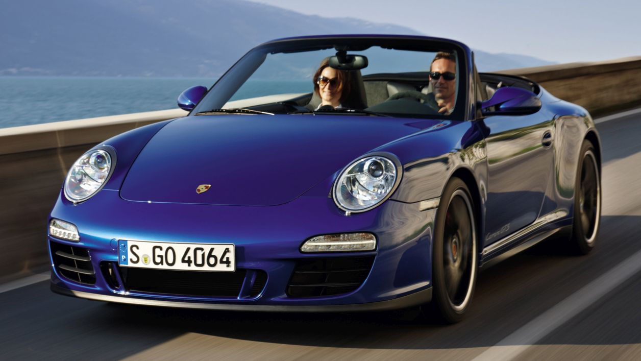 Κουκούλα αυτοκινήτου συμβατή με Porsche 911 (997) Carrera GTS Cabriolet (12/10 - 08/12) αδιάβροχη και με επένδυση 4435x1852x1300