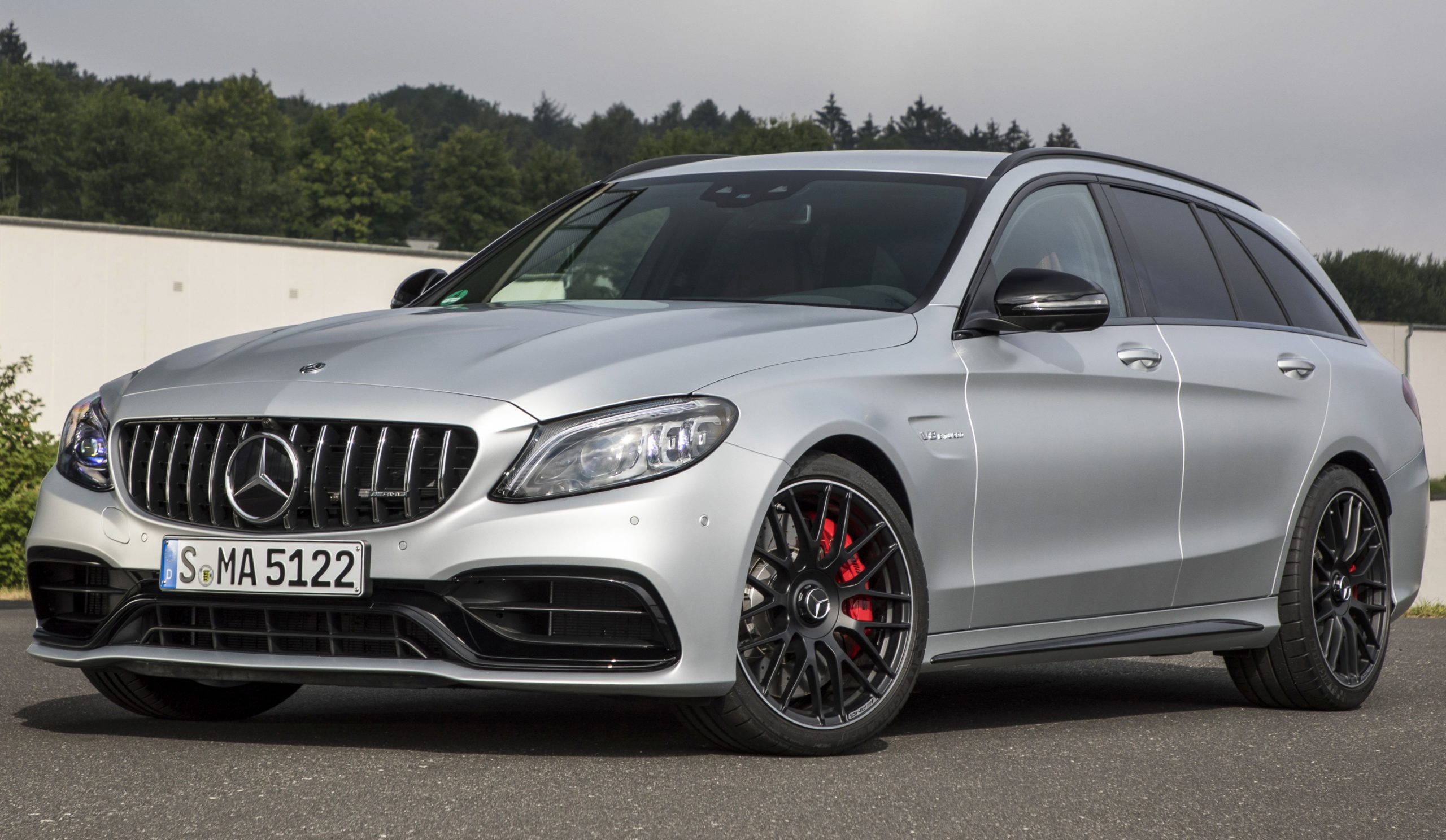 Κουκούλα αυτοκινήτου συμβατή με Mercedes-Benz C-Klasse (205) AMG T-Modell (10/14 - 02/21) αδιάβροχη και με επένδυση 4772x1810-1839x1440-1441