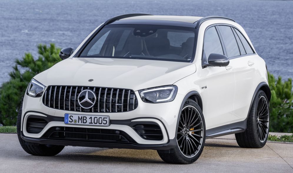 Κουκούλα αυτοκινήτου συμβατή με Mercedes-Benz GLC (253) AMG (04/16 - 07/22) αδιάβροχη και με επένδυση 4682x1890x1620-1626