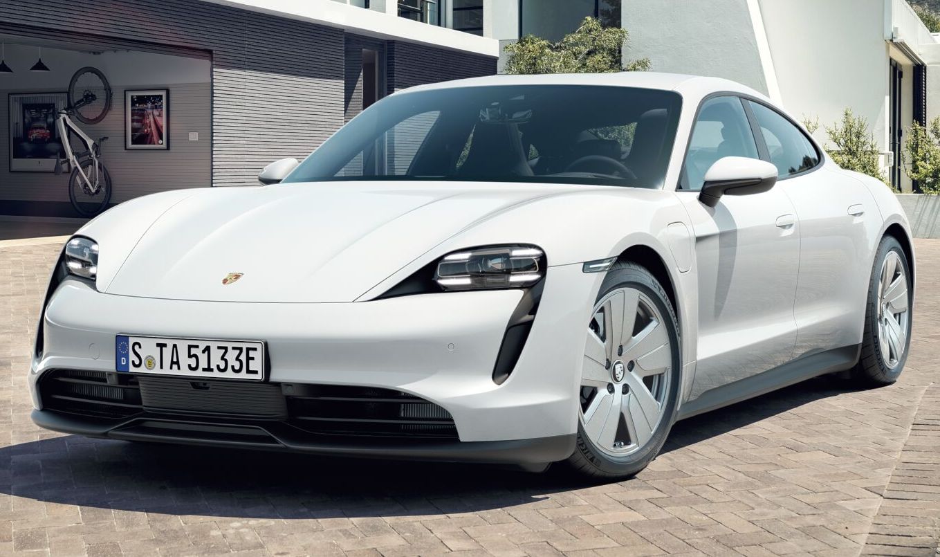 Κουκούλα αυτοκινήτου συμβατή με Porsche Taycan (ab 01/20) ( - ) αδιάβροχη και με επένδυση 4963x1966x1379-1395