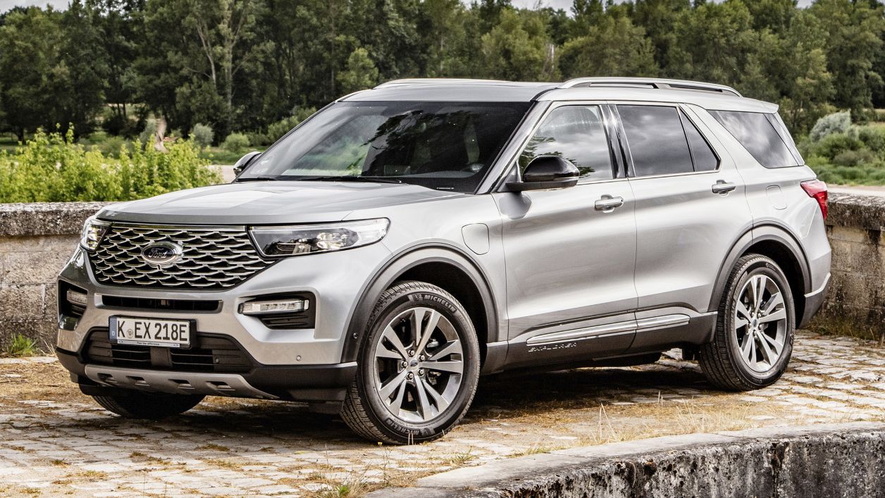 Κουκούλα αυτοκινήτου συμβατή με Ford Explorer (VI) (ab 01/20) ( - ) αδιάβροχη και με επένδυση 5063x2004x1778