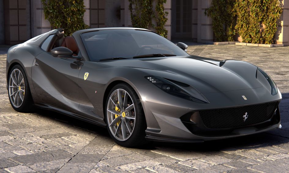 Κουκούλα αυτοκινήτου συμβατή με Ferrari 812 GTS (ab 09/19) ( - ) αδιάβροχη και με επένδυση 4657x1971x1276