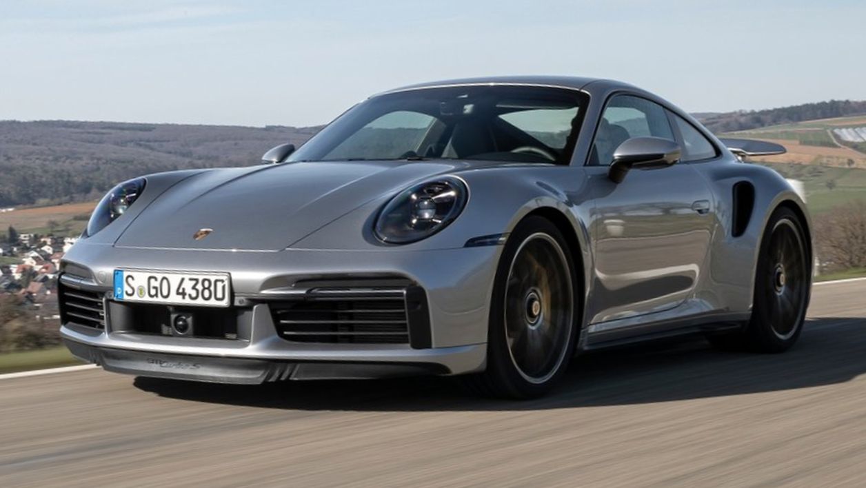 Κουκούλα αυτοκινήτου συμβατή με Porsche 911 (992) Turbo Coupé (ab 04/20) ( - ) αδιάβροχη και με επένδυση 4535x1900x1303